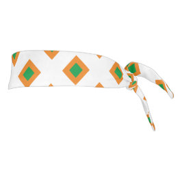 Diamantes adorables patrón blanco naranja verde li