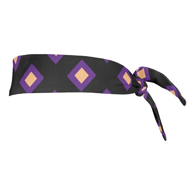 Diamantes adorables patrón negro morado lindo (Girar 90)