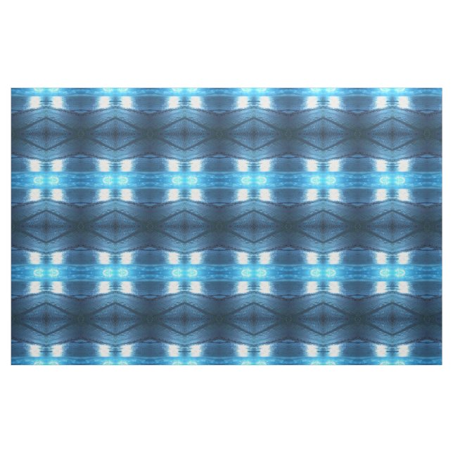 Diamantes azules del mar, tela ("Cuarto gordo" (fat quarter))