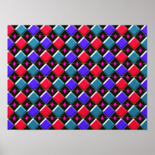 Diamantes Brillantes Crea tu propio Póster