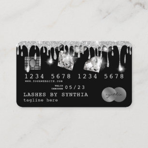 Diamantes de oro de taladro con tarjeta de crédito