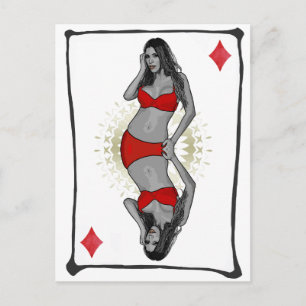 Diamantes de Personalizado de tarjetas de juego