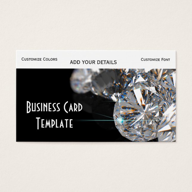 Diamantes Diamantes de imitación de Piedra Joyería (Frente)