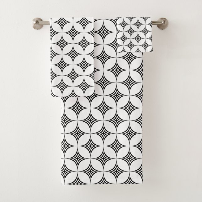 Diamantes elegantes en blanco y negro (In situ)