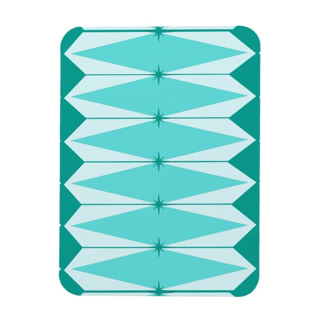 Diamantes geométricos e imanes flexibles (Vertical)