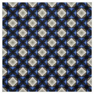 Diamantes Glitch2 de tela azul acero