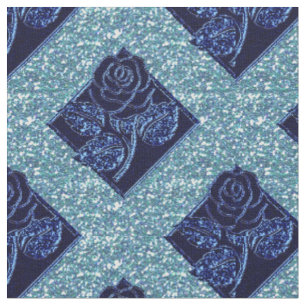 Diamantes Rosa-07 Tela de dos tonos azul-zazzle