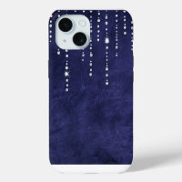 Diamantes Sobre Cuero Morado