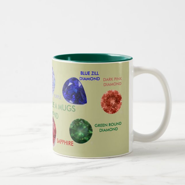 ¡DIAMANTES! TAZA (Derecha)