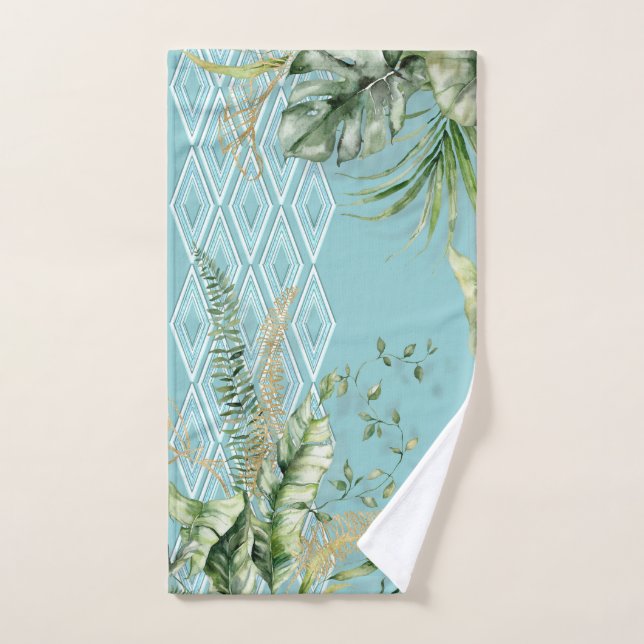 Diamantes tropicales (Toalla de mano)