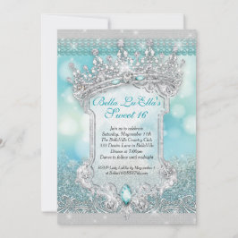 Diamantes y dulces dulces 16 invitaciones de quinc