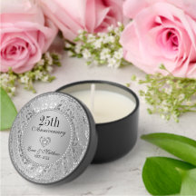 Diamantes y plata 25.º Boda