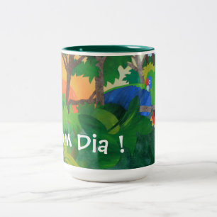 ¡Diámetro de Bom! Taza de café del arte