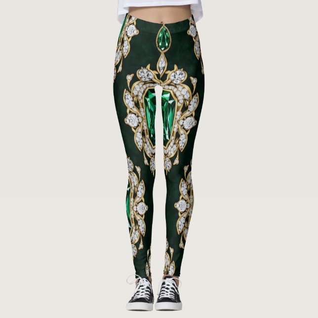 Diamond And Emerald Leggings (Anverso)