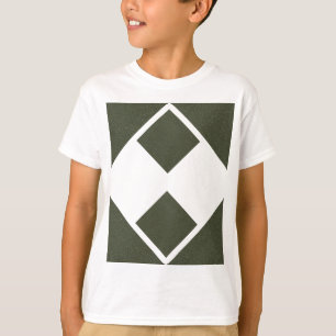 Diamond Arch Moss Green Kids Tee - Camiseta