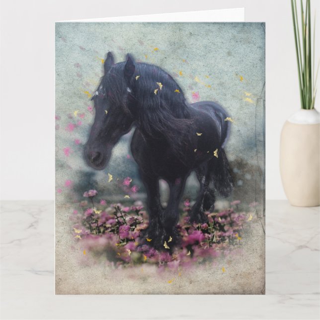 DIAMOND en flores ~ Tarjeta de felicitación (Anverso)