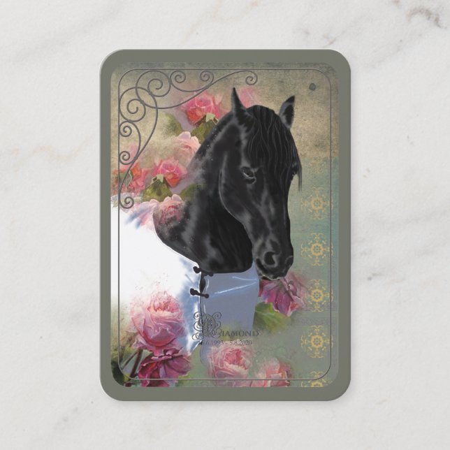 DIAMOND Farewell ~ Tarjeta de presentación (Anverso)