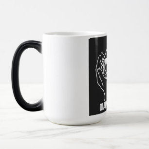 Diamond Hands — Taza mágica de cambio de color
