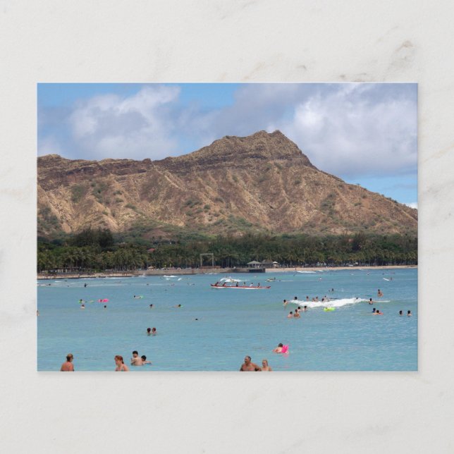 Diamondhead, Hawaii - postal - completa (Anverso)
