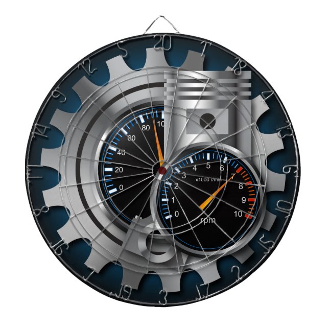 Diana 1 Dardo-Tablero automotriz (Frente)