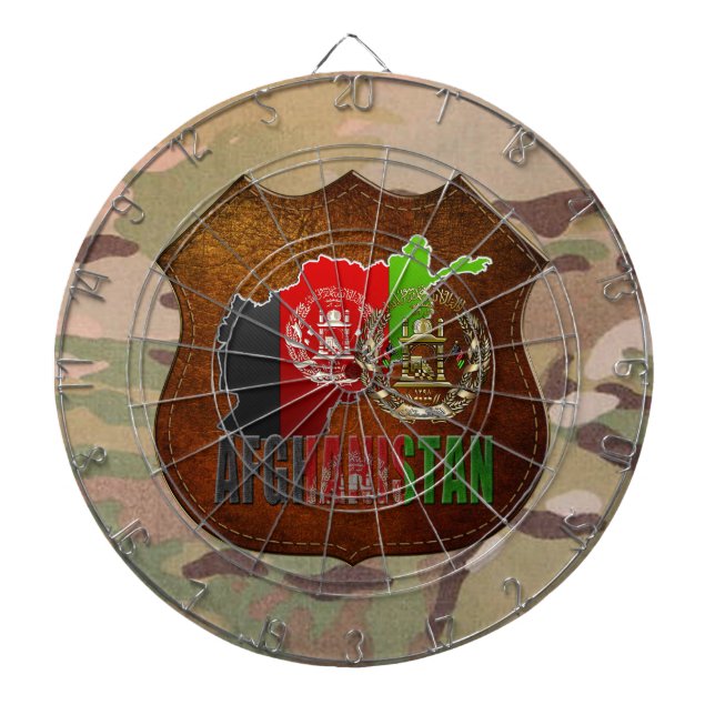 Diana [200] Afganistán: COA, bandera y mapa (Frente)