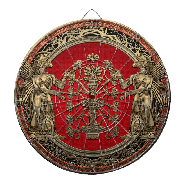 Diana [200] Dos Ninurtas de oro con árbol de la vida (Frente)