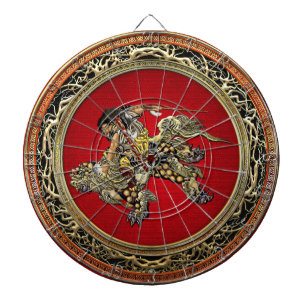 Diana [200] Hokusai - Shoki Riding Shishi Lion