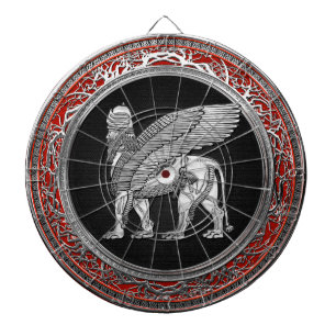 Diana [200] León alado asirio - Plata Lamassu