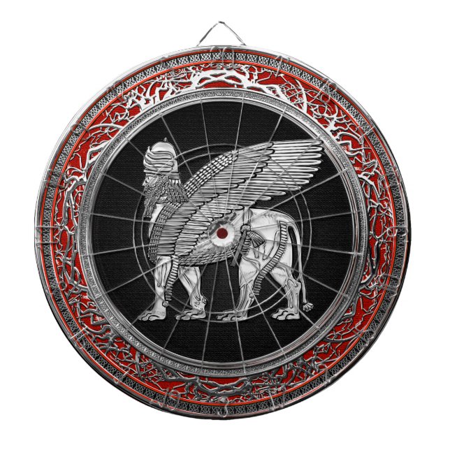 Diana [200] León alado asirio - Plata Lamassu (Frente)