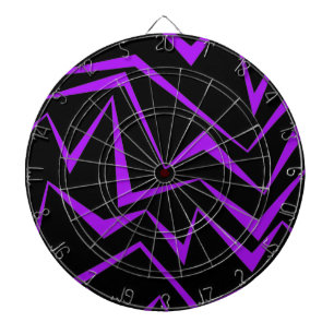 Diana Abstract, bold, vibrant geometric zigzag pattern