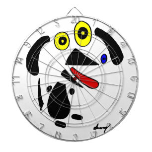Diana Abstract Dog Dartboard