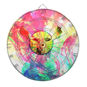 Diana Abstracto Moose V2 Metalizado Cage Dartboard