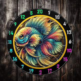 Diana Acento de pared Betta Dartboard en negrita