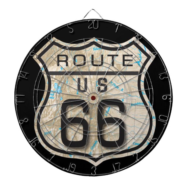 Diana add your photos rt 66 dartboard (Frente)