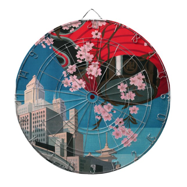 Diana Afiche japonés de viaje vintage de Japón (Frente)