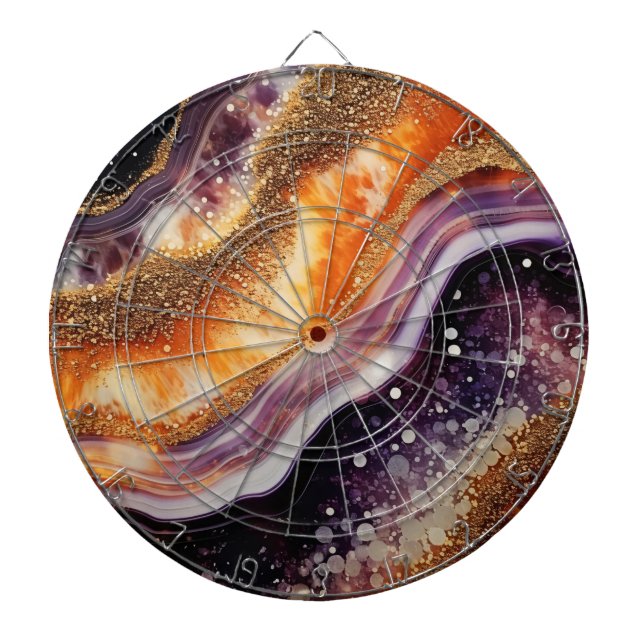 Diana Agate Art Dartboard (Frente)
