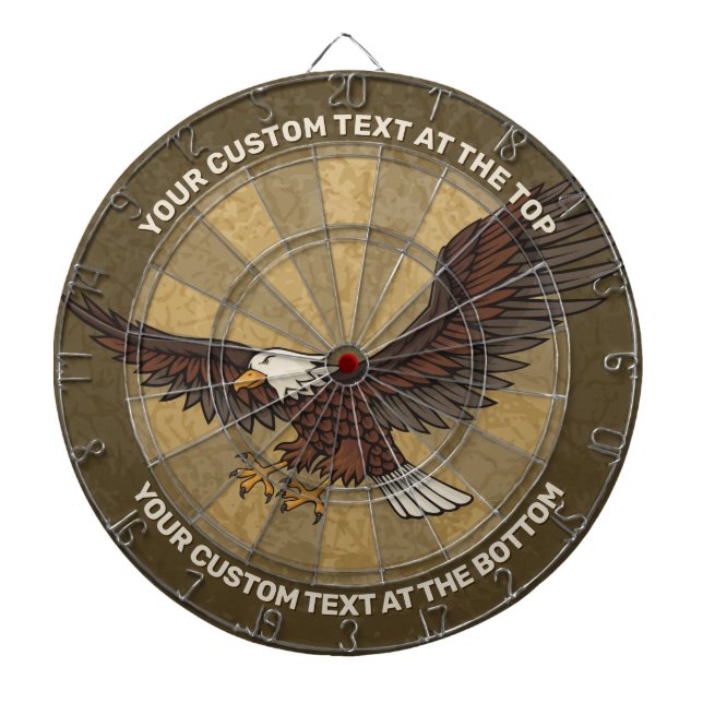 Diana Águila Atacando Blanco de Dardos (Frente)