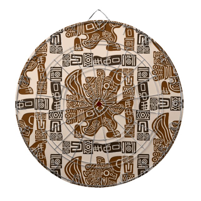 Diana Águila azteca guerrera arte tribal antiguo (Frente)
