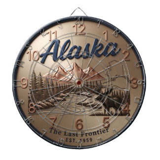 Diana Alaska Moose & Mountain River Bronze