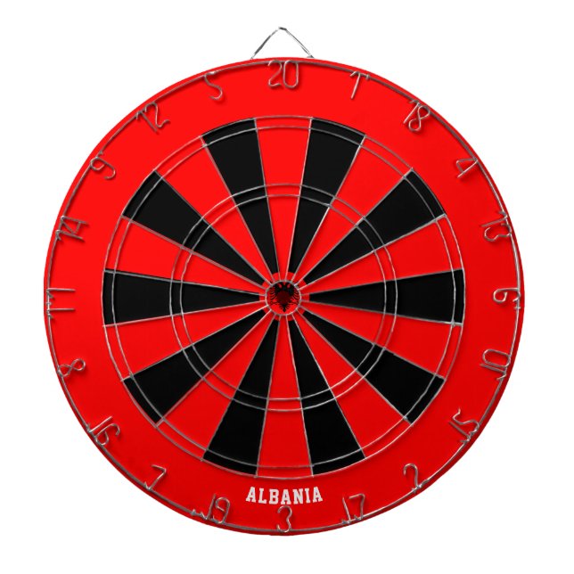 Diana Albania Flag Patriot's Bullseye (Frente)