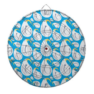 Diana Albatros azul amarillo blanco gris
