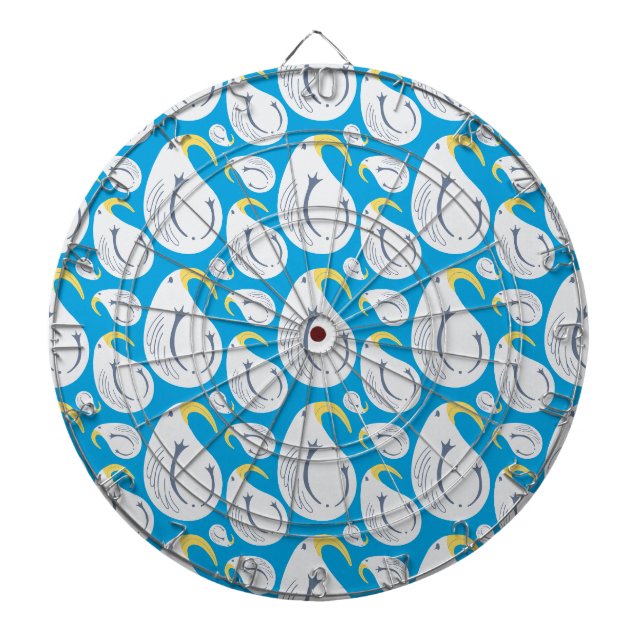 Diana Albatros azul amarillo blanco gris (Frente)