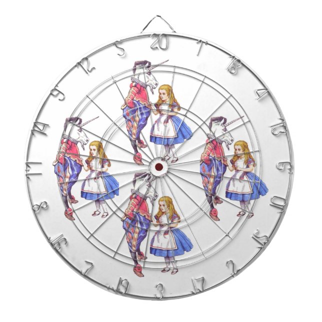 Diana Alicia en el país de las maravillas y el Dartboard (Frente)