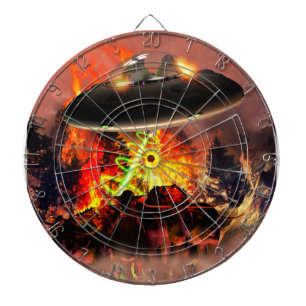 Diana Alien BB-Q Dartboard