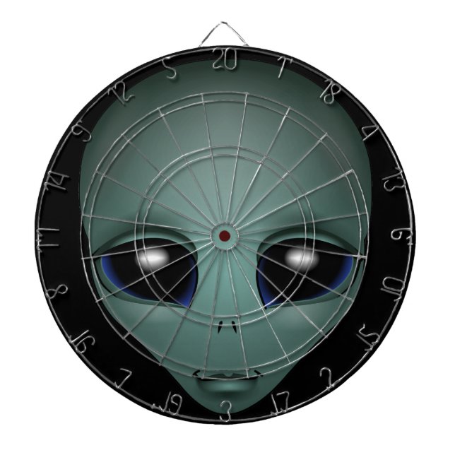 Diana Alien Dartboard E.T. Guay Alien Gifts ET Dartboard (Frente)