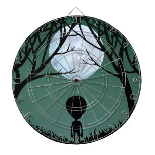 Diana Alien Dartboard E.T Guay Alien Gifts ET Dartboard
