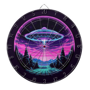 Diana Alien Spaceship Retro Futurista