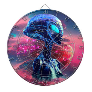 Diana Alien Wisdom Psychedelic Scifi Art