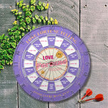 Diana "Ámame, No Me Amas". Cartel de la Fortuna<br><div class="desc">Encienda una chispa de romance y diversión con nuestro Teller de la Fortuna de Amor Dartboard Plus. Este bellamente hecho juego no es solamente un tablero estándar sino también un caprichoso adivino de amor, completo con secciones designadas como "AME" y "AME NO". Es el tamaño perfecto para colgar en tu...</div>