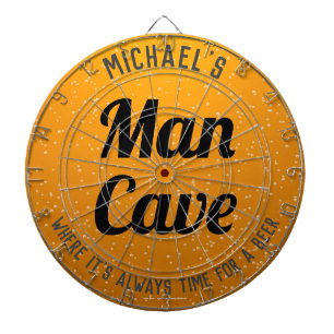 Diana Amber Beer Man Cave Grande Clock